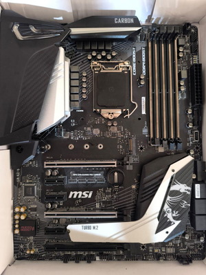 MSI MPG Z390 Gaming Pro Carbon μητρική πλακέτα, μη λειτουργική για επισκευή ή ανταλλακτικά