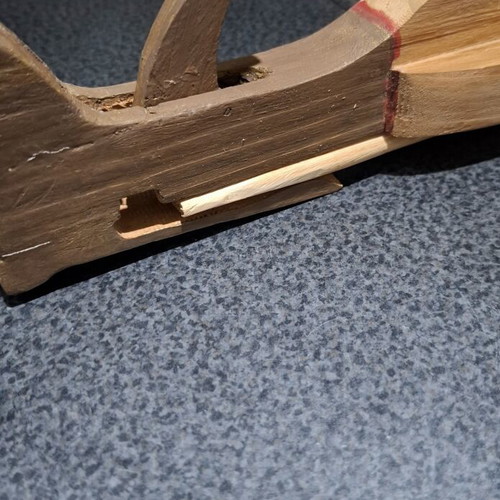 Handmade Wooden Children's Crossbow 45cm with Arrow like new
