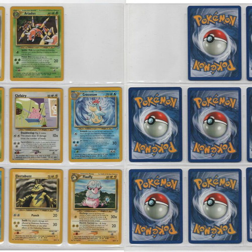 Pokemon Neo Genesis Unlimited Common & Uncommon Set 73 Cards used