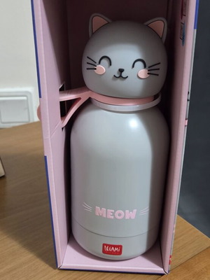 Legami Kids stainless steel bottle, Kitty