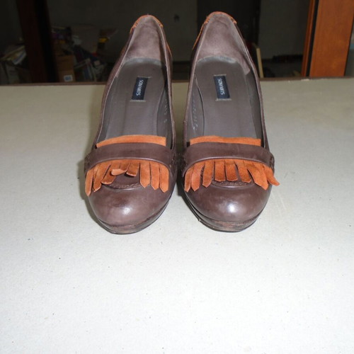 Brown pumps shoes like new, size 35