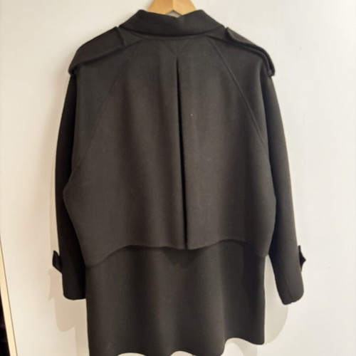Massimo Dutti oversized coat like new, brown, size S