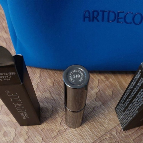 Erre Due & Artdeco Lip Stylo and Lip Oil Set with Neseser new