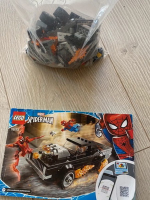 Lego Spiderman 76173 set used without three figures and accessories