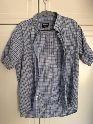 Ανδρικό πουκάμισο μεταχειρισμένο, μπλε, μέγεθος L