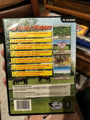 My pony stables παιχνίδι μεταχειρισμένο για PC με άλογα και ιππασία