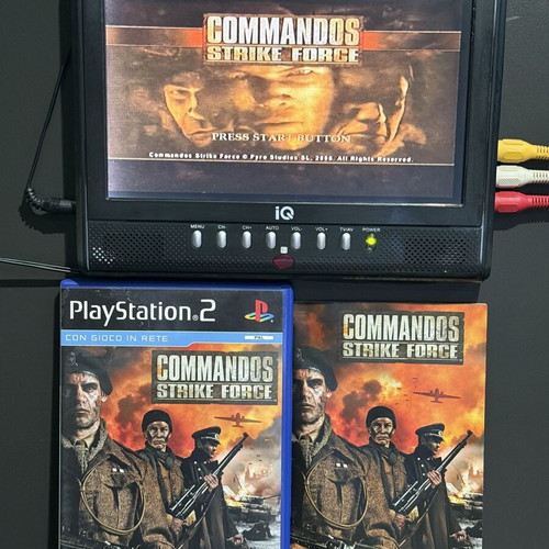 Commandos Strike Force PlayStation 2 game used