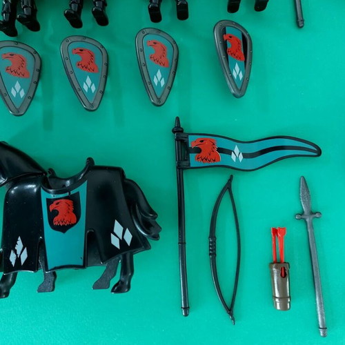 Playmobil Falcon Knights used with working cannons