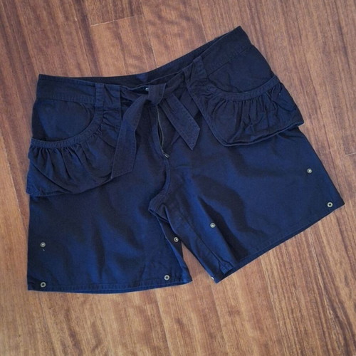 Moda Y2K Large Black Cotton Cargo Shorts like new