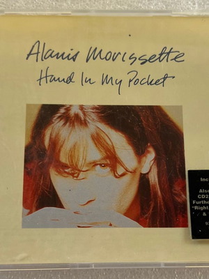 Alanis Morissette Hand in My Pocket 3-trk CD single μεταχειρισμένο, rock