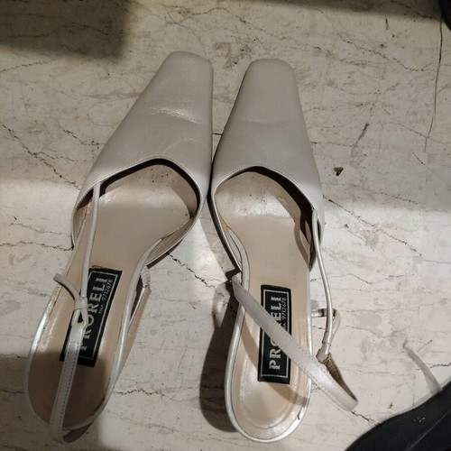 Proreli wedding sandals beige size 39 like new
