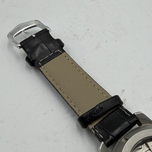 Elysee Pilot Automatic men's watch like new, stainless steel and leather