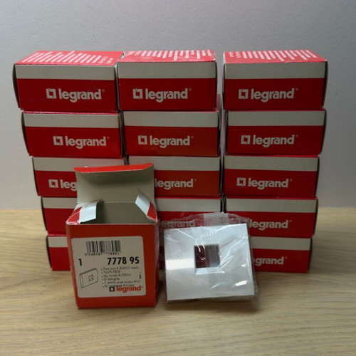Legrand network socket plates pack of 15 new
