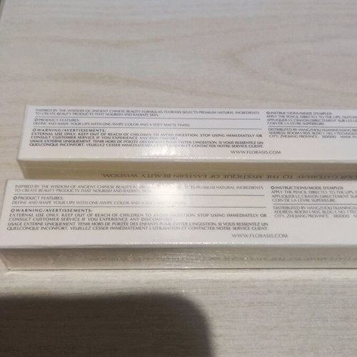 Florasis set of two new Blooming Rouge lip liners M522 and M303