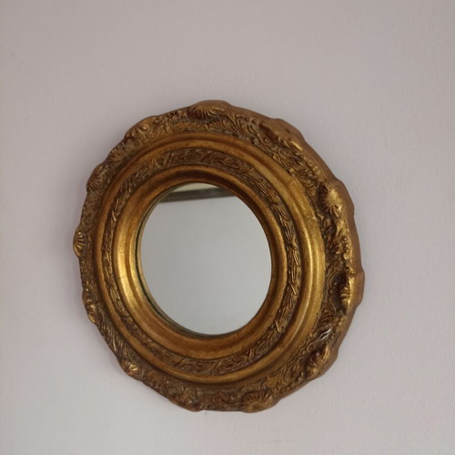 Mirror in frame, 27 cm diameter