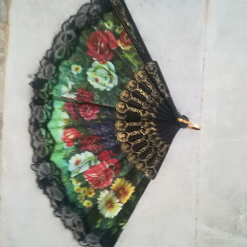 Colorful fan like new