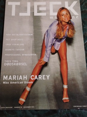 Mariah Carey Miss American Dream promo κάρτα μεταχειρισμένη, Νοέμβριος 1999