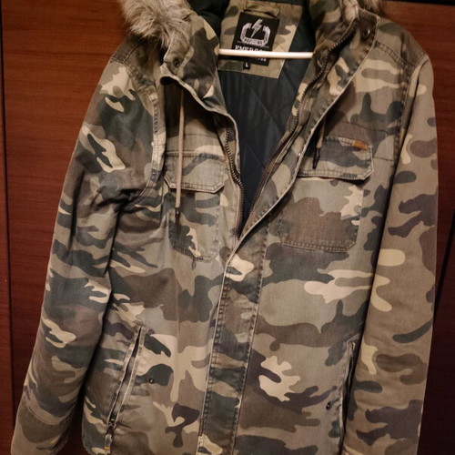 Emerson jacket used, men's large, khaki color
