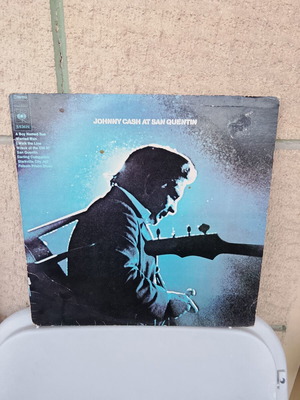 Johnny Cash At San Quentin LP άλμπουμ live σαν καινούργιο