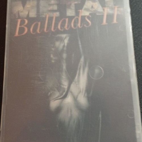 Classic Metal Ballads II cassette tapes used, rock collection of 3