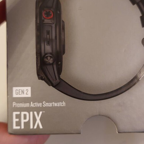 Garmin Epix Gen 2 Sapphire Titanium smartwatch like new, premium active