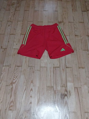 Adidas shorts used, red multicolor, boys 13-14 years