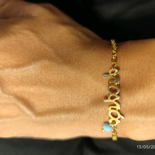 Grandma bracelet stainless steel like new
