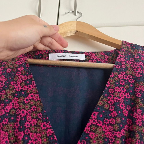 Samsoe Samsoe Floral Maxi Dress like new, multicolor