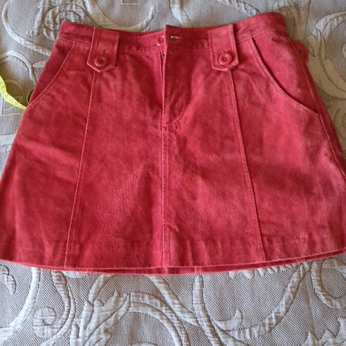 Remix suede skirt like new