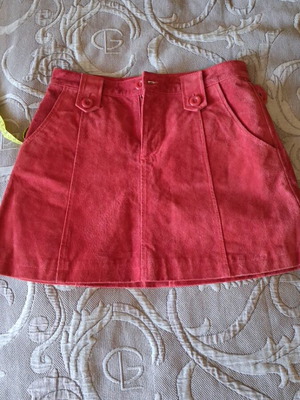 Remix suede skirt like new