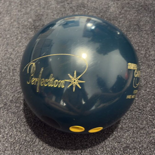 Bowling ball like new with holes