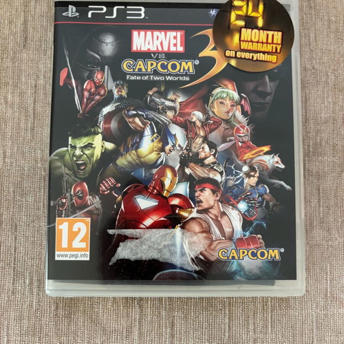 Marvel vs Capcom 3 Fate of Two Worlds PlayStation 3 used, English