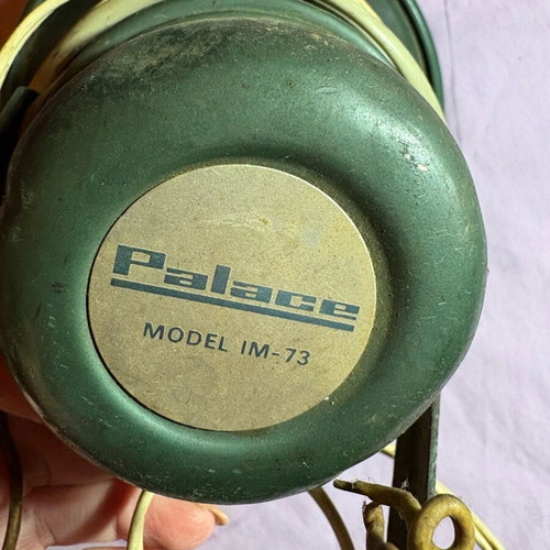 Megaphone horn vintage used, 1960s outdoor announcement