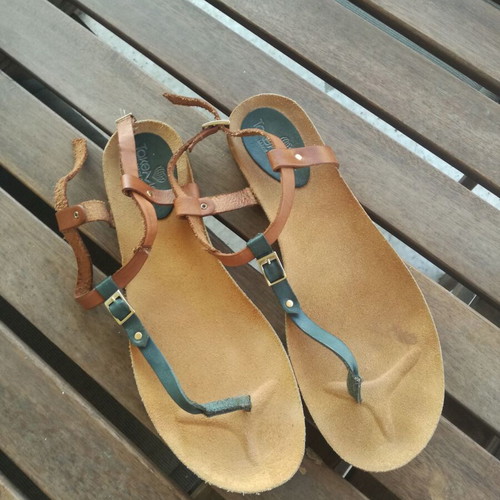 TakeMe leather anatomical sandals size 41 like new