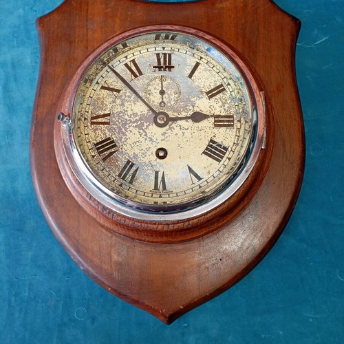 Smiths Astral wall clock from Royal Mail train carriage, circa 1950