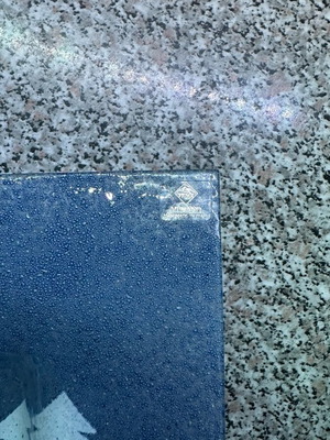 Murano πιατέλα χριστουγεννιάτικη σαν καινούργια σερβιρίσματος