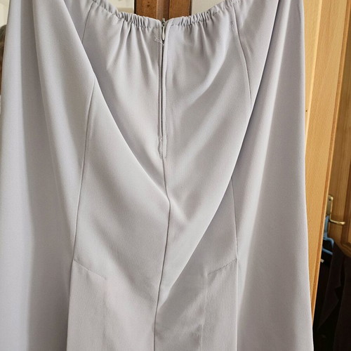 Women's suit like new, soft sky blue