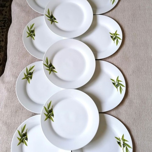 Altis collectible serving plates 26 cm, set of 11 like new