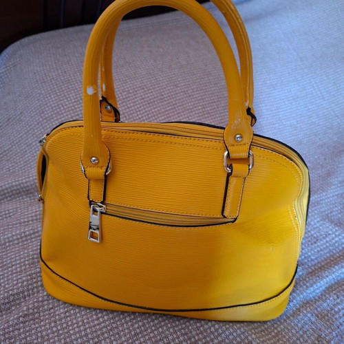 Kem crossbody bag used, yellow