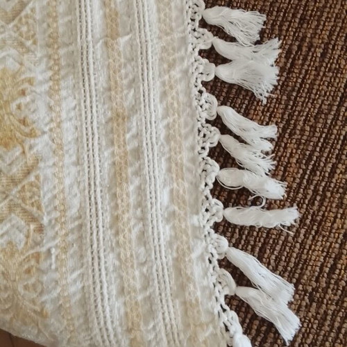 Woven table linen new, 1.70x2.00 m, sofa cover or tablecloth