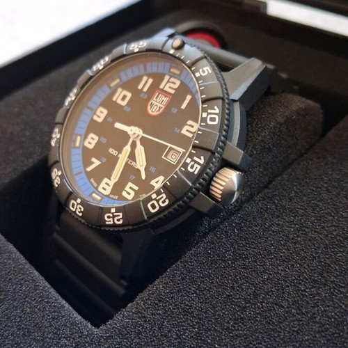 Luminox Leatherback SEA Turtle Giant men's watch new, black
