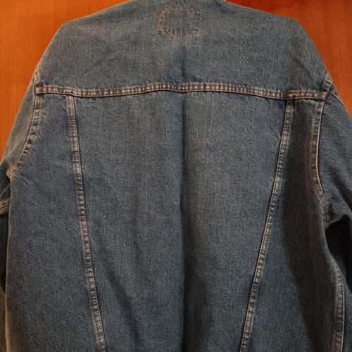 Levi's Vintage Denim Jacket 1980s relaxed fit size L/XL like new, blue