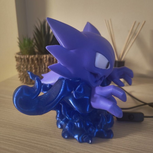 Pokemon Haunter LED lamp 3D printed, like new