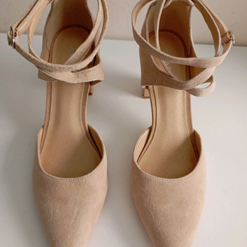 Anna Field leather sandals like new, beige, size 40/41