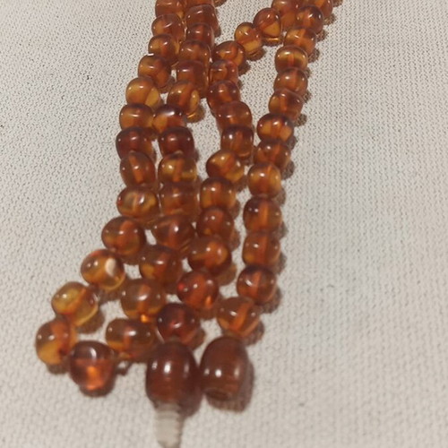 Baltic amber necklace from Lithuania