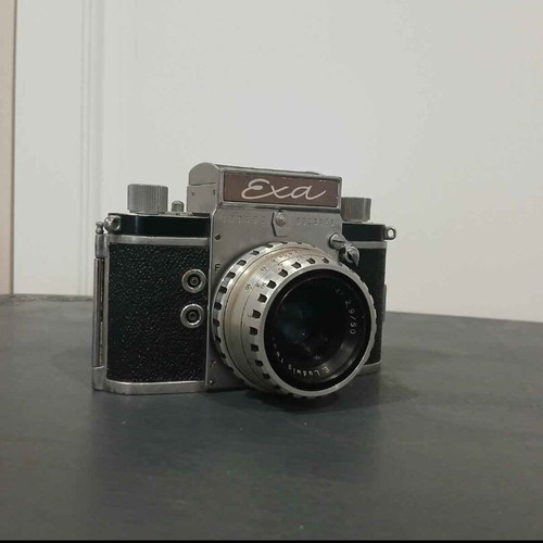 Ihagee Exa film camera used, SLR with manual focus Exakta mount