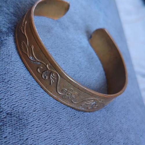 Vintage copper bracelet