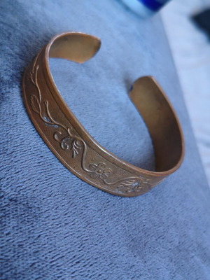 Vintage copper bracelet
