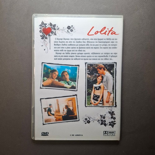 Lolita DVD like new, romantic drama with subtitles