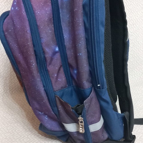 Polo school backpack with space design